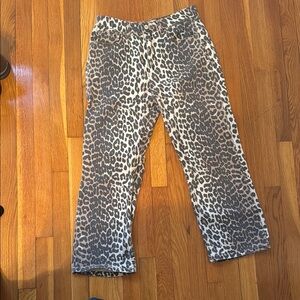 Leopard Print Pants